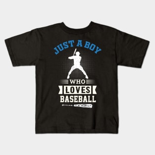 American Sport Fan Baseball Lover Boys Batter Baseball Gifts Kids T-Shirt